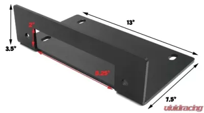 Rockhard 4x4 Universal Winch Fairlead Mount - RH-1314