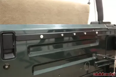 Rockhard 4x4 Patriot Series Rear Bumper w/ Tire Carrier Jeep Wrangler TJ | LJ | YJ | CJ 1976-2006 - RH-2001-C