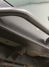 Rockhard 4x4 Black Patriot Series Rocker Guards w/ Tube Sliders Jeep Wrangler TJ 1997-2006                                     - RH-3001-SC - Image 4