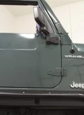 Rockhard 4x4 Black Patriot Series Rocker Guards w/ Tube Sliders Jeep Wrangler TJ 1997-2006                                     - RH-3001-SC - Image 5