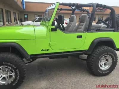 Rockhard 4x4 Patriot Series Rocker Guards w/ Tube Sliders Jeep Wrangler YJ 1987-1995 - RH-3003-YJ