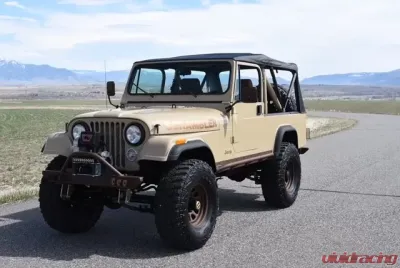 Rockhard 4x4 Patriot Series Rocker Guards w/ Tube Sliders Jeep CJ8 Scrambler 1981-1986 - RH-3005