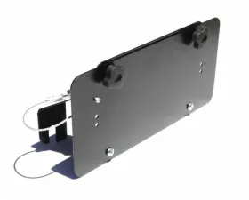 Rockhard 4x4 Hawse Fairlead License Plate Mount w/ Cable Lanyard