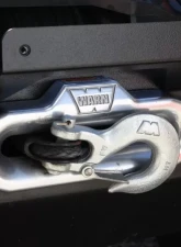 Rockhard 4x4 Hawse Fairlead License Plate Mount w/ Cable Lanyard                                     - RH-4004 - Image 5