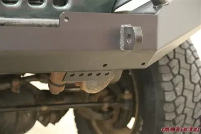 Rockhard 4x4 Aluminum Patriot Series Full Width Front Bumper Jeep CJ5 | CJ7 | CJ8 | Wrangler YJ | TJ | LJ 1976-2006 - RH-4050