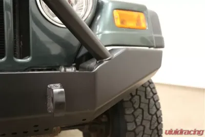 Rockhard 4x4 Aluminum Patriot Series Full Width Front Bumper Jeep CJ5 | CJ7 | CJ8 | Wrangler YJ | TJ | LJ 1976-2006 - RH-4050