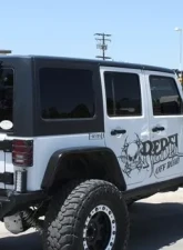 Rockhard 4x4 Patriot Series Rear Bumper W/o Tire Carrier Jeep Wrangler JK 2007-2018                                     - RH-5000 - Image 4
