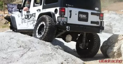 Rockhard 4x4 Patriot Series Rear Bumper W/o Tire Carrier Jeep Wrangler JK 2007-2018 - RH-5000