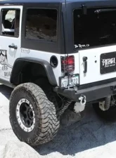 Rockhard 4x4 Patriot Series Rear Bumper W/o Tire Carrier Jeep Wrangler JK 2007-2018                                     - RH-5000 - Image 6