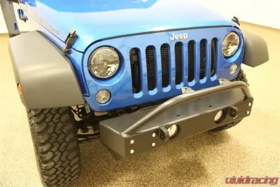Rockhard 4x4 Patriot Series Grille Width Front Bumper Jeep Wrangler JK 2007-2018 - RH-5001-B