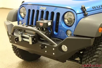 Rockhard 4x4 Patriot Series Full Width Front Bumper Jeep Wrangler JK 2007-2018 - RH-5006