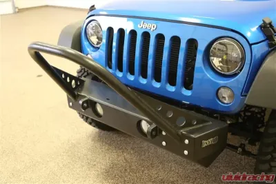 Rockhard 4x4 Patriot Series Grille Width Front Bumper w/Stinger Jeep Wrangler JK 2007-2018 - RH-5007