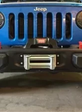 Rockhard 4x4 A10/Hardrock Edition/Recon Front Bumper Patriot Series Winch Plate Jeep Wrangler JK 2/4-Door 2007-2018                                     - RH-5017 - Image 4