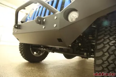 Rockhard 4x4 Aluminum Patriot Series Full Width Front Bumper Jeep Wrangler JK 2007-2018 - RH-5046