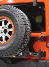 Rockhard 4x4 Freedom Series Body Mount Tire Carrier Jeep Wrangler JK 2007-2018                                     - RH-5050 - Image 6