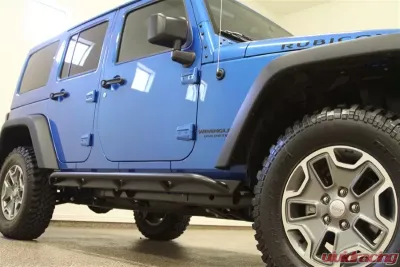 Rockhard 4x4 Patriot Series Tube Slider Rocker Guards Jeep Wrangler JK 2-Door 2007-2018 - RH-6008