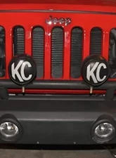 Rockhard 4x4 Factory Front Bumper Light Mount Jeep Wrangler JK 2/4-Door 2007-2018                                     - RH-6060 - Image 2