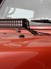 Rockhard 4x4 20" LED Light Bar Hood Mount Jeep Wrangler TJ/LJ 1997-2006                                     - RH-6068 - Image 5