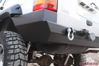 Rockhard 4x4 Patriot Series Rear Bumper w/ Tire Carrier Jeep Grand Cherokee ZJ 1993-1998 - RH-7000