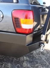 Rockhard 4x4 Patriot Series Rear Bumper w/ Tire Carrier Jeep Grand Cherokee WJ 1998-2004                                     - RH-7050 - Image 2