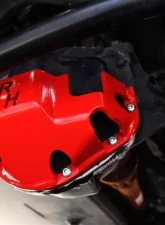 Rockhard 4x4 Hardhat Front/Rear Dana 44 Red Differential Cover                                     - RH-9051 - Image 4