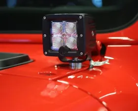 Rockhard 4x4 A-Pillar Windshield Light Mounts Jeep Wrangler JL | Gladiator JT 2018+