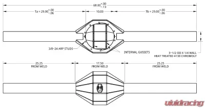 Spidertrax 3.5 inch Spider 9 Pro Series Housing - SPN68C35YT