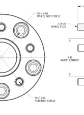 Spidertrax 1-3/8 inch Conversion Adapters Jeep Wrangler 07-18                                     - WHS011 - Image 2