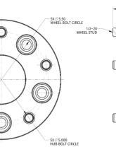 Spidertrax 1-3/8 inch Conversion Adapters Jeep CJ                                     - WHS012 - Image 2