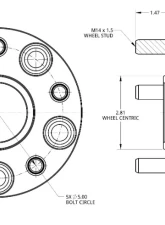 Spidertrax 1.75 inch Thick Spacers Jeep 11-19                                     - WHS024 - Image 5