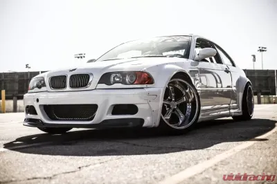 StreetFighterLA Widebody Kit BMW 3 Series E46 Coupe 01-06 - SFXLA-E46-2DR-BASEKIT