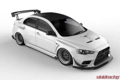 StreetFighterLA Full Kit Mitsubishi Evolution X 08-15 - SFXLA-EVOX-FULLKIT-FRP AERO