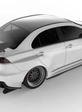 StreetFighterLA Full Kit Mitsubishi Evolution X 08-15                                     - SFXLA-EVOX-FULLKIT-FRP AERO - Image 7