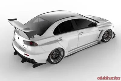 StreetFighterLA Full Kit Mitsubishi Evolution X 08-15 - SFXLA-EVOX-FULLKIT-FRP AERO