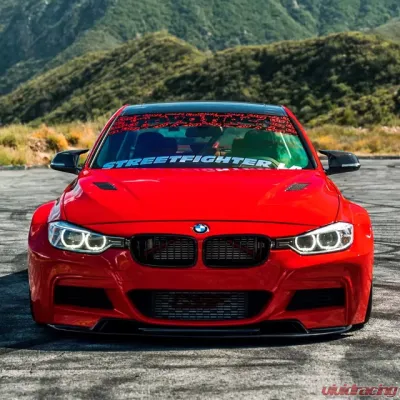 StreetFighterLA Front Lip FRP BMW F30 M-Tech 12-15 - SFXLA-F30-FLFRP