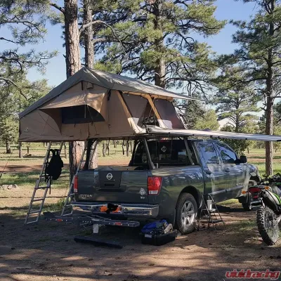 Tuff Stuff Overland 5 Person Elite Overland Rooftop Tent & Annex Room - TS-RTT-ANX-ELT