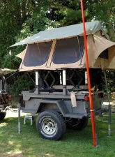 Tuff Stuff Overland 5 Person Elite Overland Rooftop Tent & Annex Room                                     - TS-RTT-ANX-ELT - Image 4