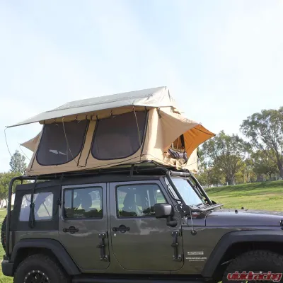 Tuff Stuff Overland 5 Person Elite Overland Rooftop Tent & Annex Room - TS-RTT-ANX-ELT