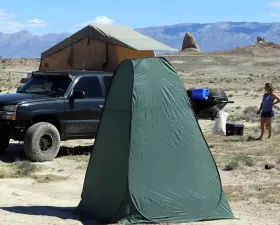 Tuff Stuff Overland Portable Outdoor Changing or Toilet Tent