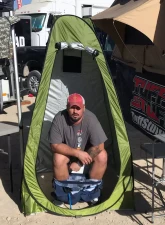Tuff Stuff Overland Portable Outdoor Changing or Toilet Tent                                     - TS-TOILET-TENT - Image 2
