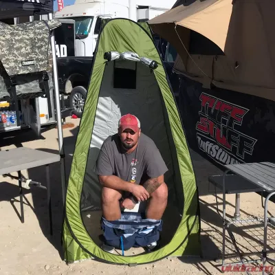 Tuff Stuff Overland Portable Outdoor Changing or Toilet Tent - TS-TOILET-TENT