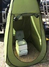 Tuff Stuff Overland Portable Outdoor Changing or Toilet Tent                                     - TS-TOILET-TENT - Image 3