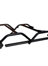 Tuff Stuff Overland 40-Inch Adjustable Mild Steel Powdercoat Rooftop Tent Truck Bed Rack                                     - TS-UBR-PDR-40 - Image 3