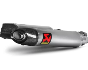 Akrapovic Moto Slip-On Exhaust for Aprilia Shiver 750 2010-2016, Stainless Steel
