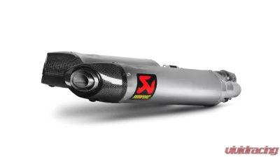 Akrapovic Moto Slip-On Exhaust for Aprilia Shiver 750 2010-2016, Stainless Steel - S-A7SO3-HDT