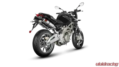 Akrapovic Moto Slip-On Exhaust for Aprilia Shiver 750 2010-2016, Stainless Steel - S-A7SO3-HDT
