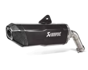 Akrapovic Moto Slip-On Exhaust for BMW F700GS 2018, Stainless Steel, S-B8SO8-HFBFCTBL