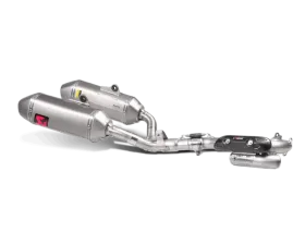 Akrapovic Evolution Exhaust System for Honda CRF250R 2016-2017, Stainless Steel