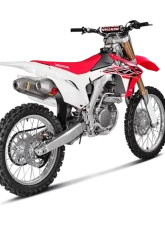Akrapovic Slip-On Exhaust for Honda CRF250R 2016-2017, S-H2SO5-QTA, Stainless Steel                                     - S-H2SO5-QTA - Image 2