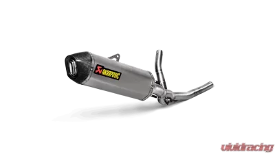 Akrapovic Slip-On Exhaust for Suzuki V-Strom 2017-2018, S-S6R9-WT, Stainless Steel - S-S6R9-WT